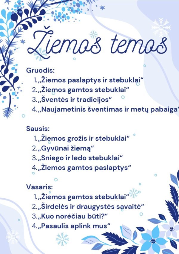 Žiemos planai (12 savaičių) (WORD)