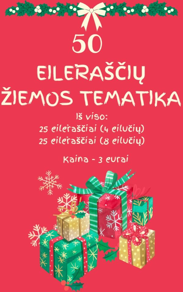 50 eilėraščių apie žiemą (WORD)