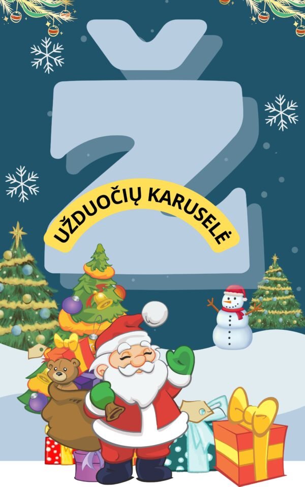 ŽIEMA žodžiai, skirti pasipuošti grupės ar klasės erdvę (PDF)