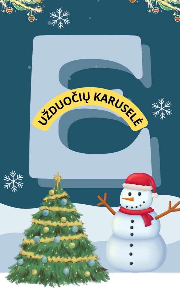 ŽIEMA žodžiai, skirti pasipuošti grupės ar klasės erdvę (PDF) - Image 3