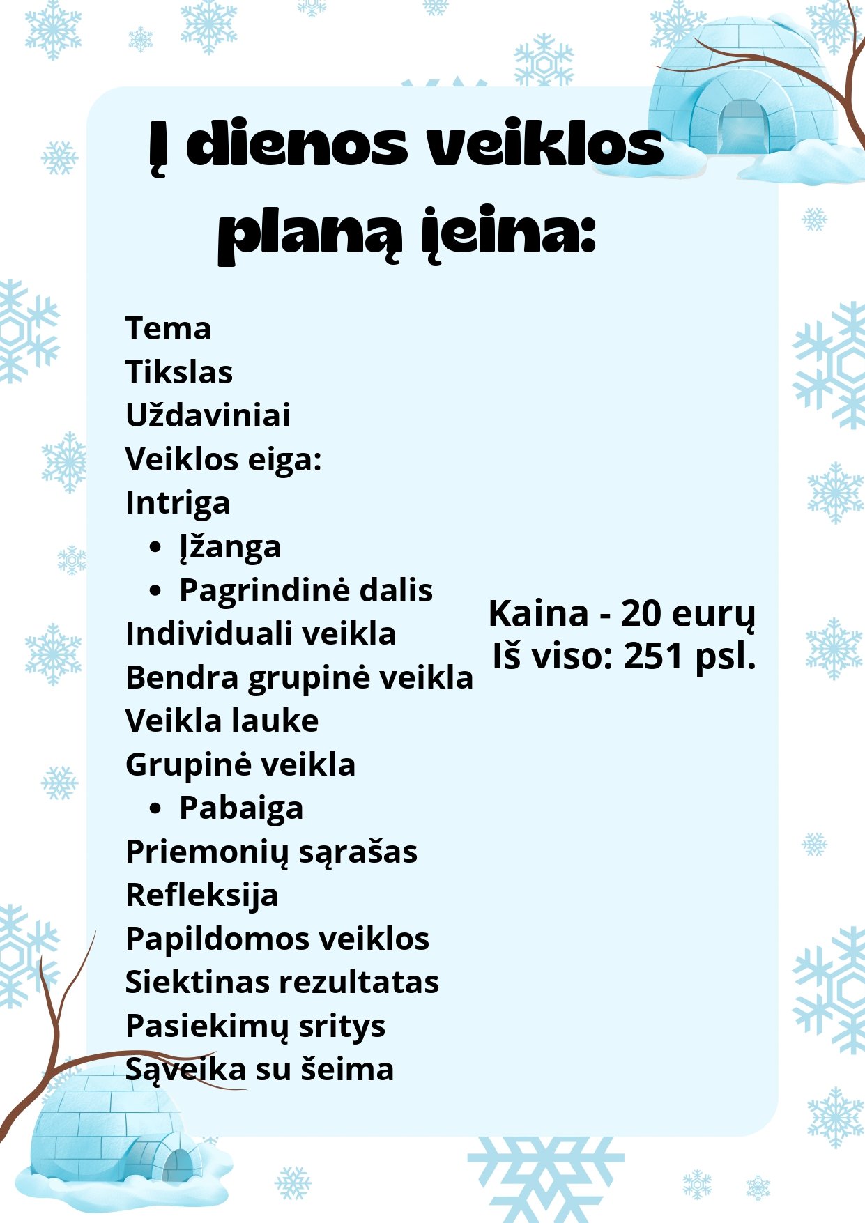 2025-2026 m. Žiemos veiklos planai (12 savaičių) 3-6 metų vaikams, remiantis ,,Žaismė ir atradimai” metodiniu leidiniu (WORD, 251 P.) - Image 3