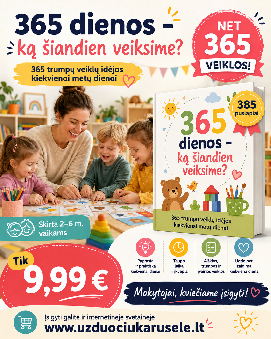 365 DIENOS - KĄ ŠIANDIEN VEIKSIME? (WORD, 385 P.)