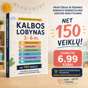 KALBOS LOBYNAS 3–6 METŲ VAIKAMS (WORD)