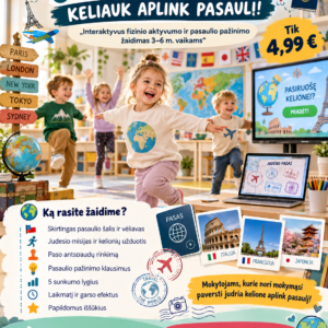 JUDESIO PASAS – KELIAUK APLINK PASAULĮ!