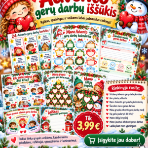 ADVENTO GERŲ DARBŲ IŠŠŪKIS – 24 DIENOS PILNOS GERUMO! (PDF)